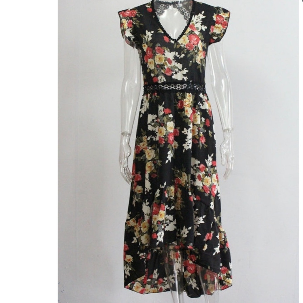 NEW! 🔥 Women Maxi Summer Floral Boho Dress